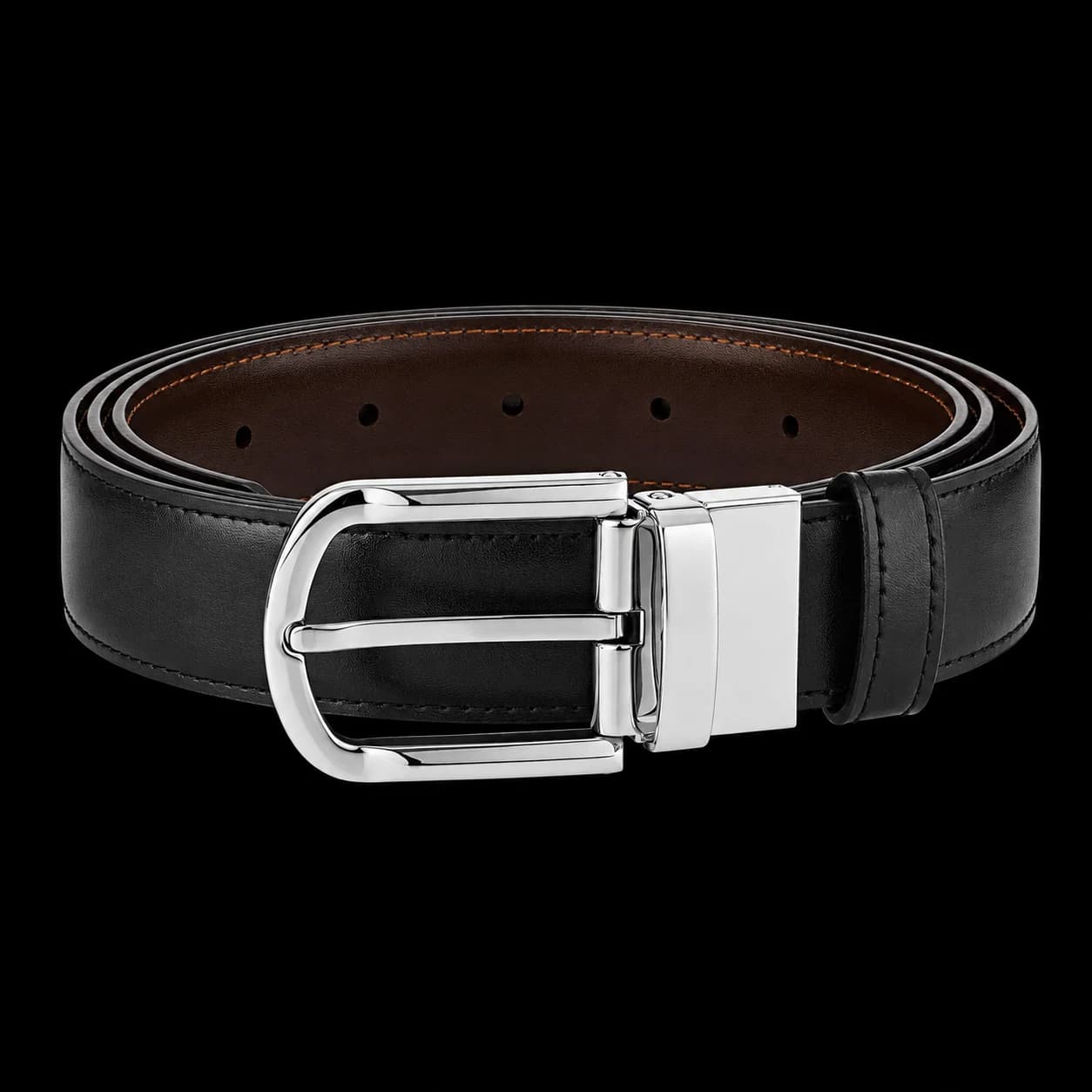Black Leather Belt