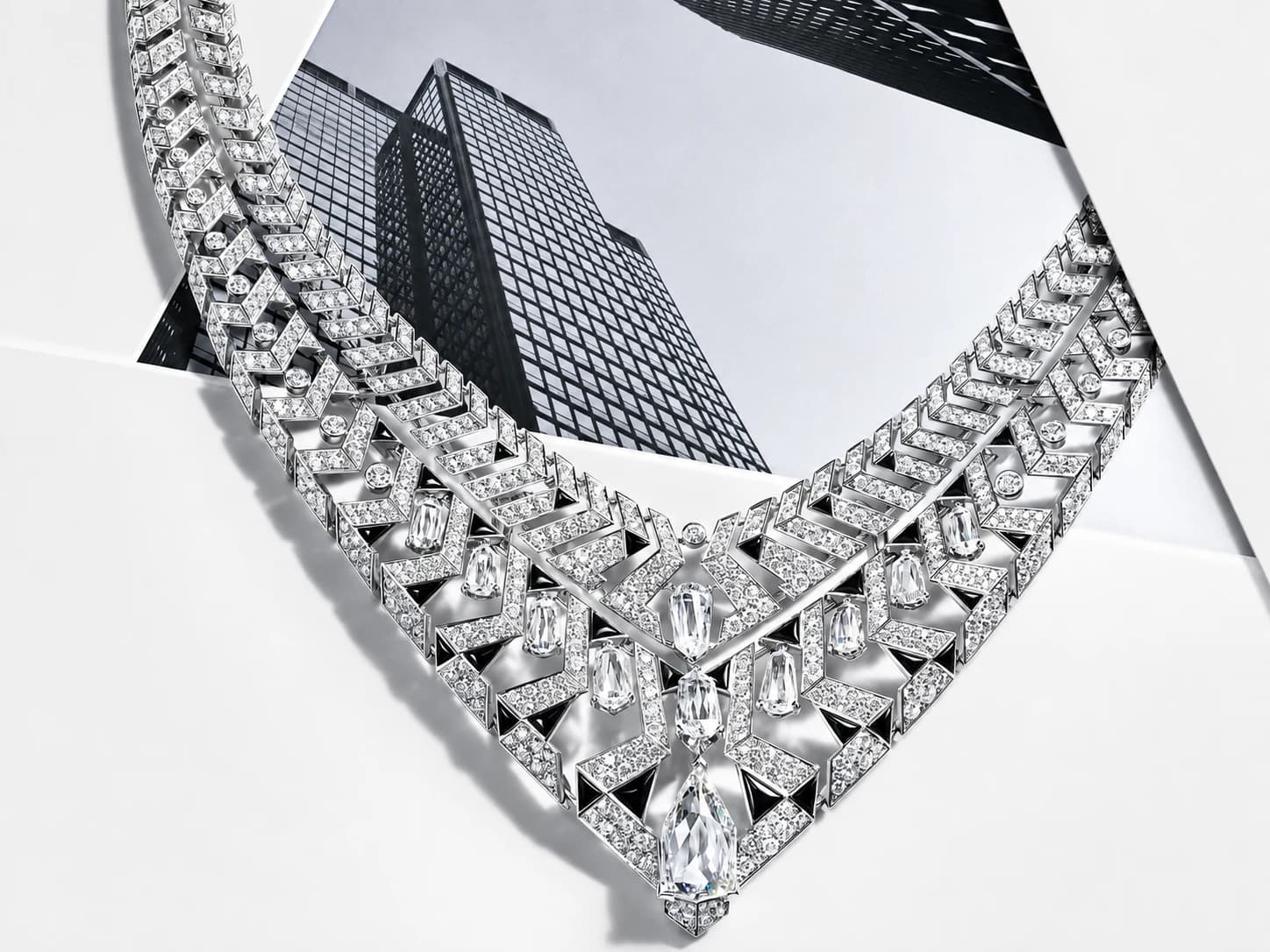 Art Deco Diamond Necklace
